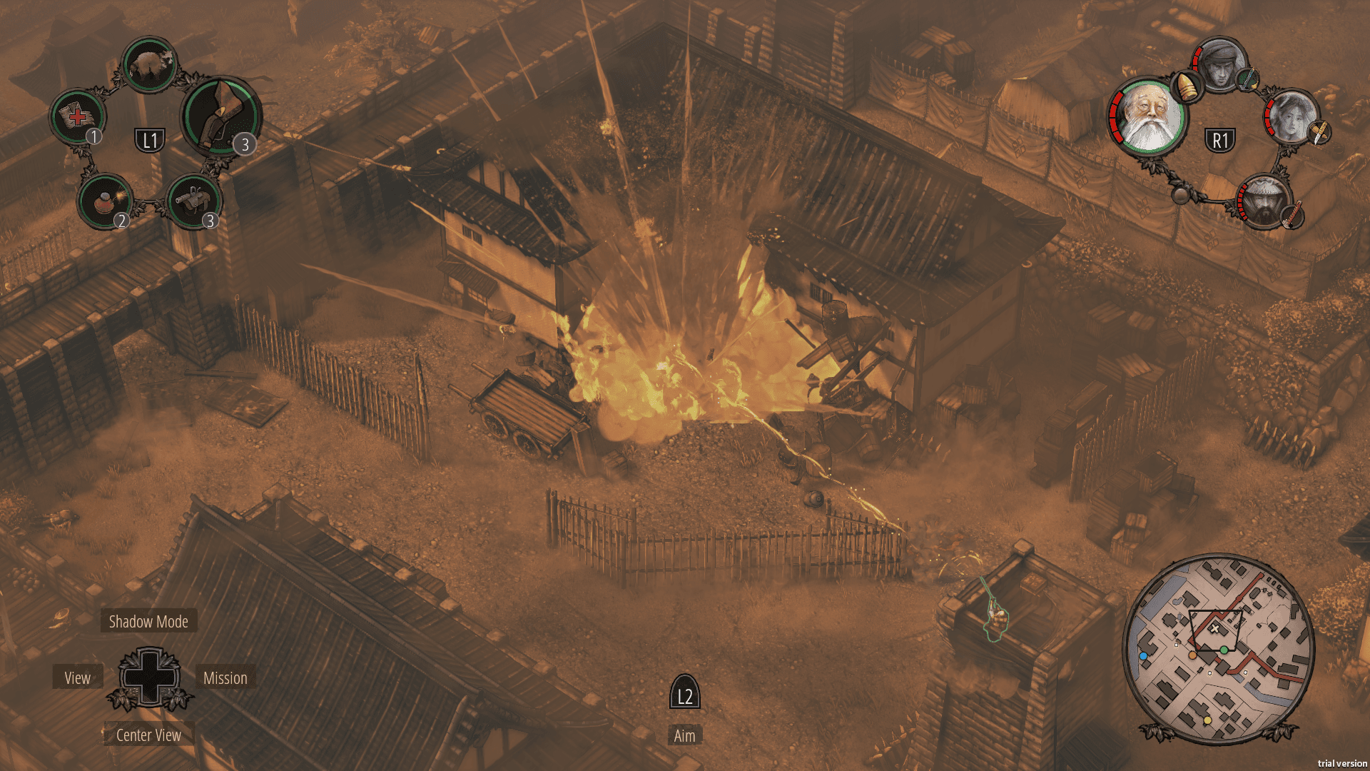Shadow Tactics: Blades of the Shogun screenshot 10