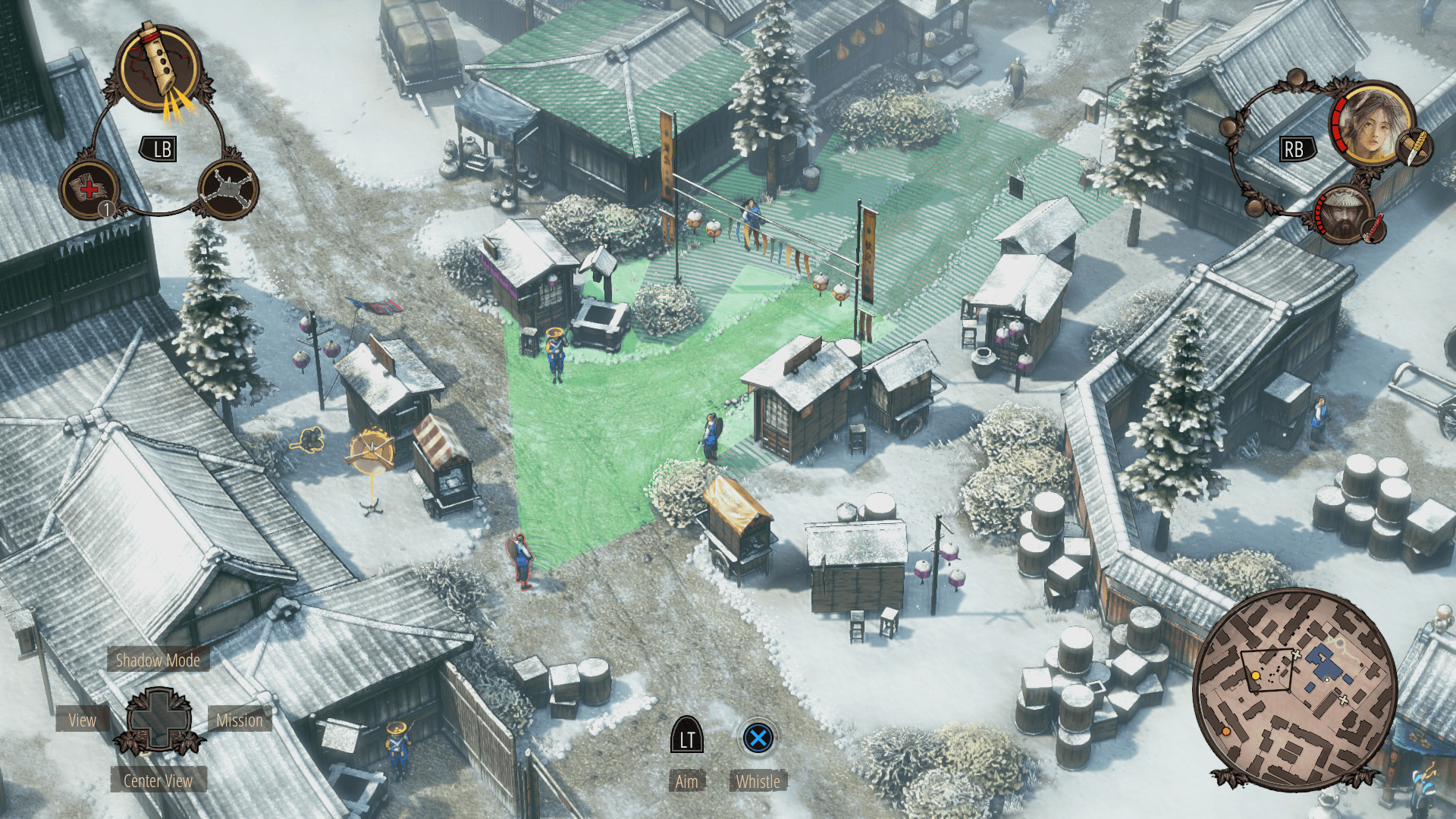 Shadow Tactics: Blades of the Shogun screenshot 7