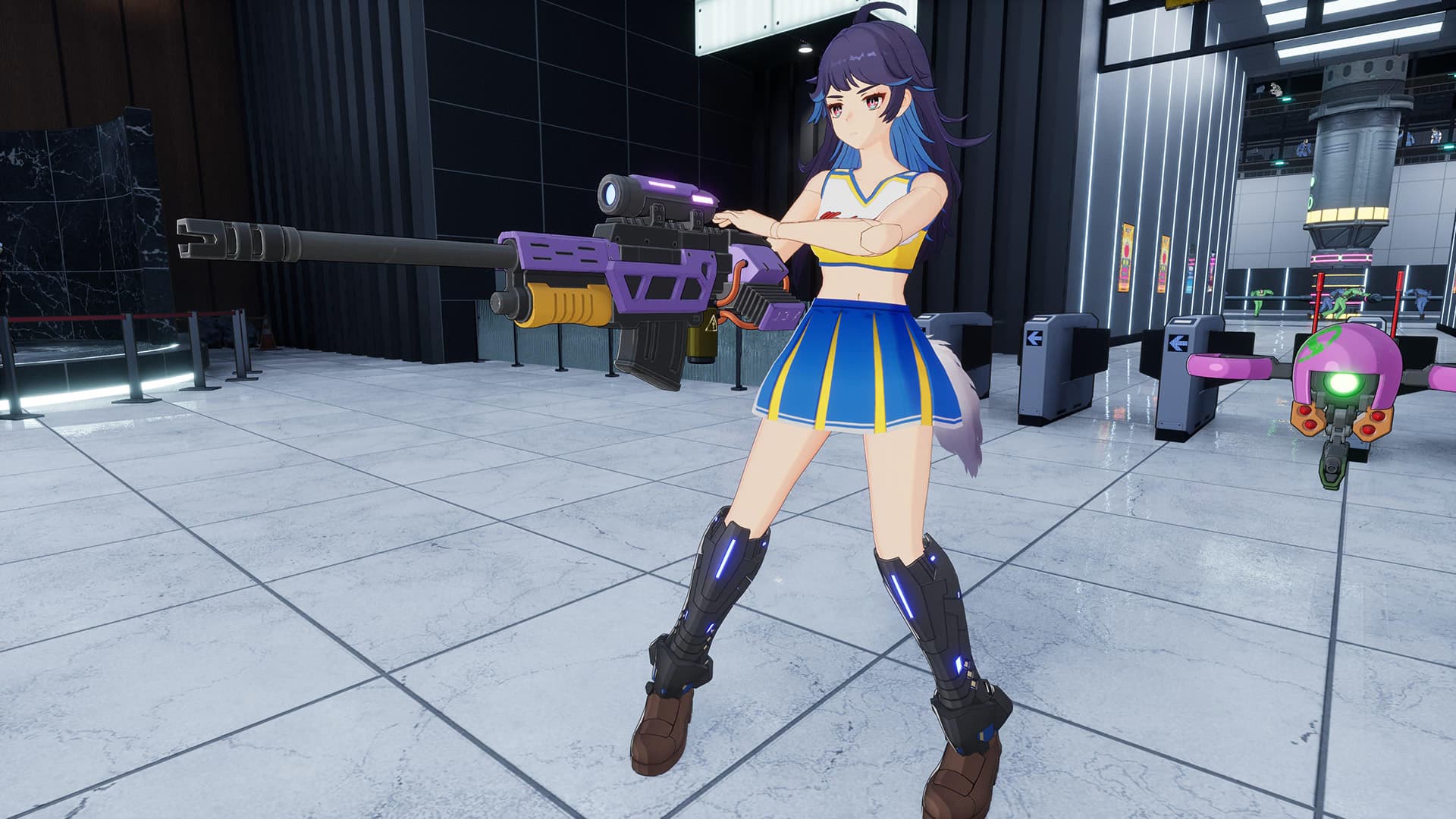 Full Metal Schoolgirl: Additional Costume 1 screenshot 4