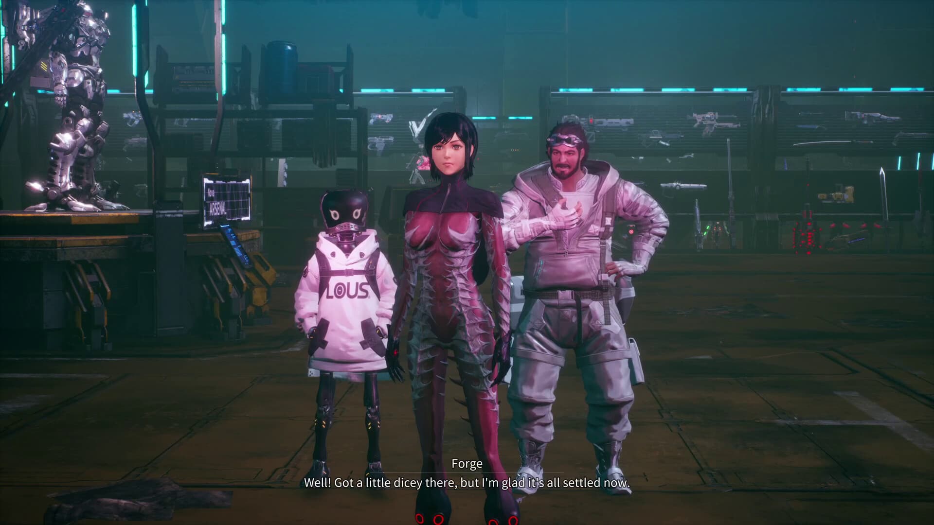 Daemon x Machina: Titanic Scion - Sovereign Axiom Outfit Set screenshot 8