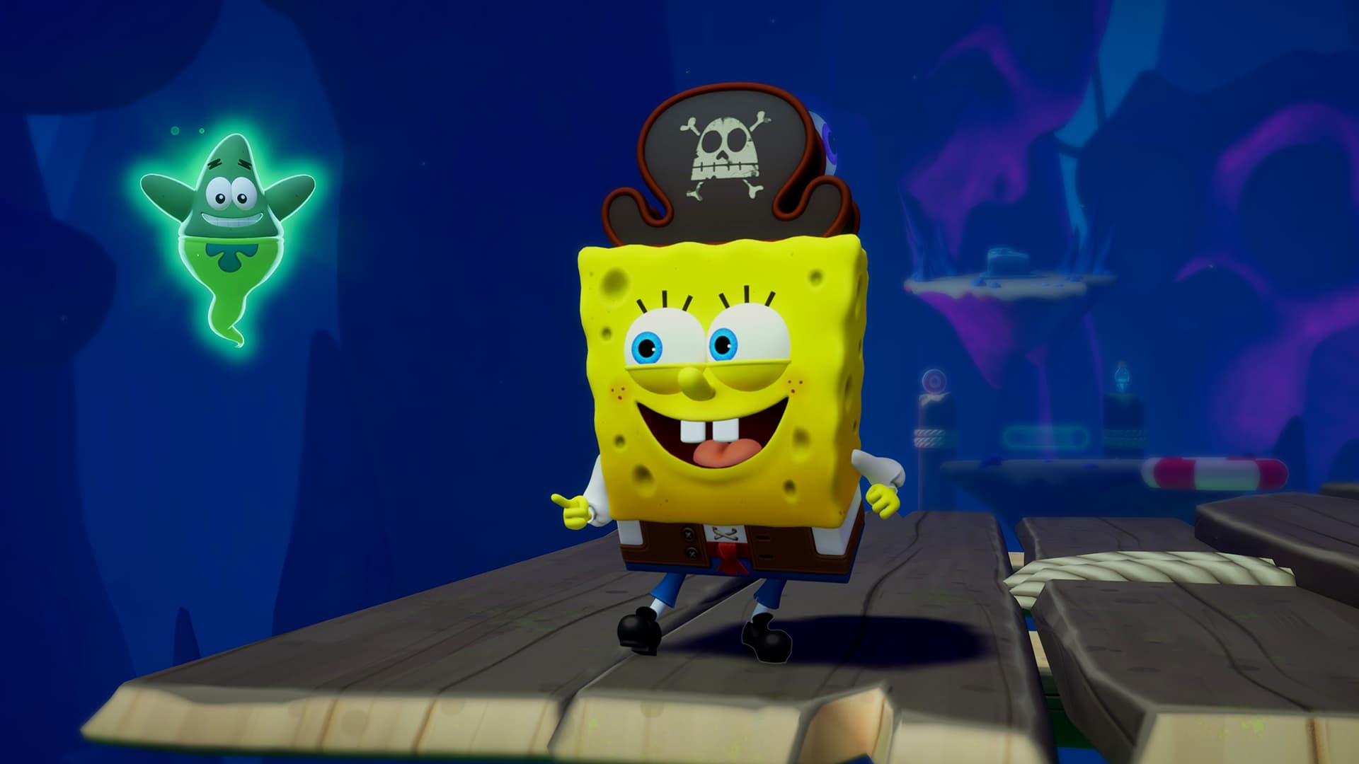 SpongeBob SquarePants: Titans of the Tide - Search for SquarePants Costume Pack DLC screenshot 2