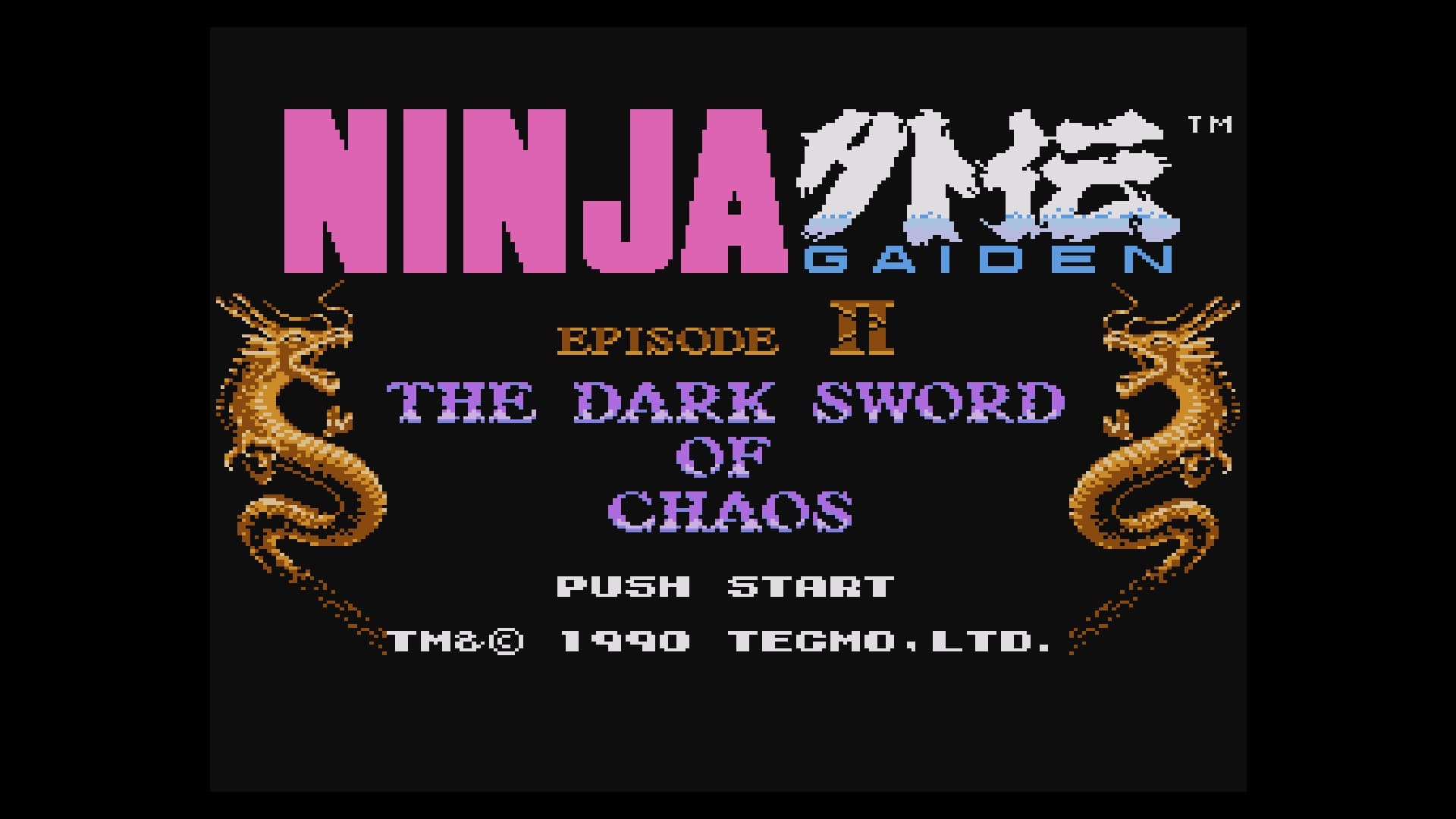 Console Archives: Ninja Gaiden II - The Dark Sword of Chaos screenshot 1