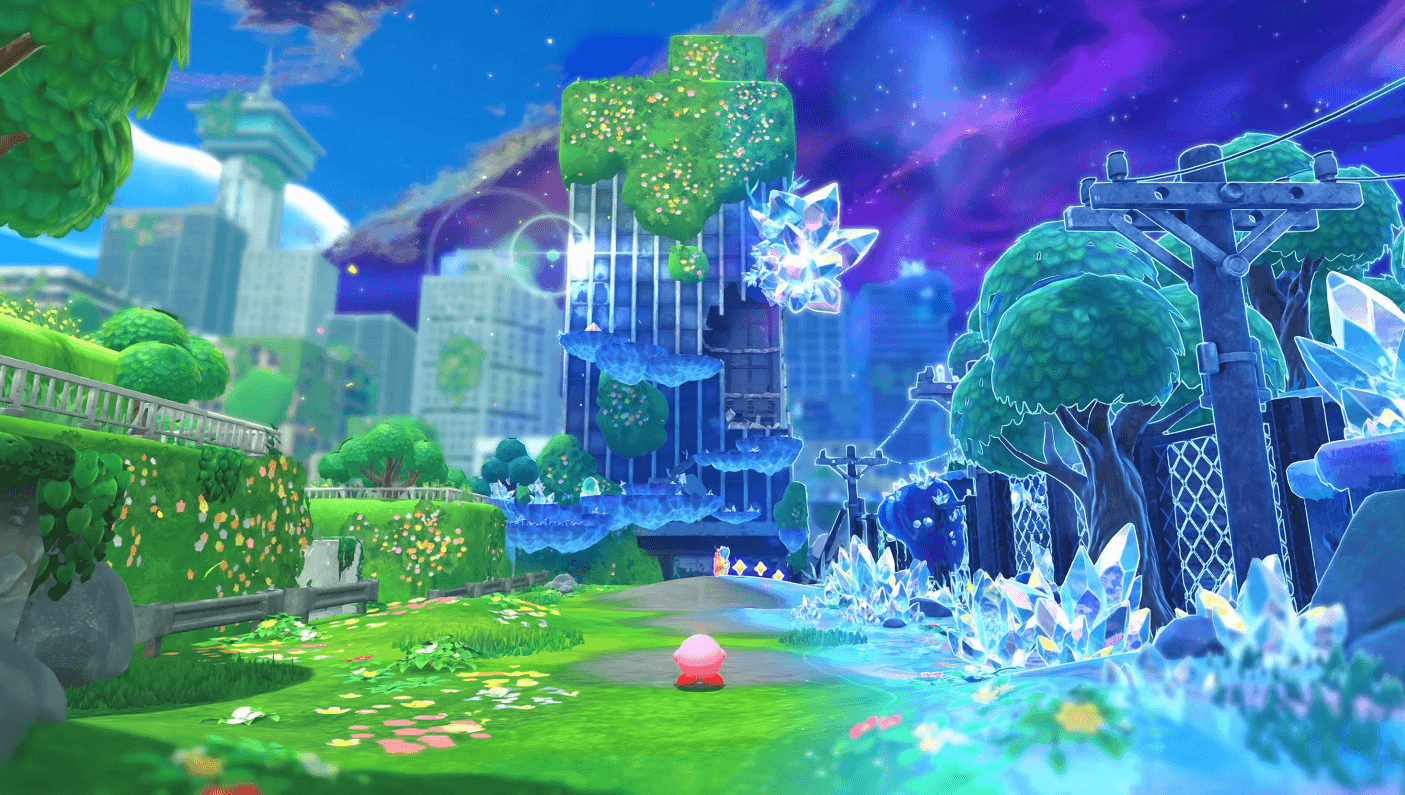 Kirby and the Forgotten Land: Nintendo Switch 2 Edition + Star-Crossed World screenshot 1