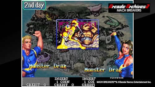 Arcade Archives 2: Mach Breakers screenshot 1