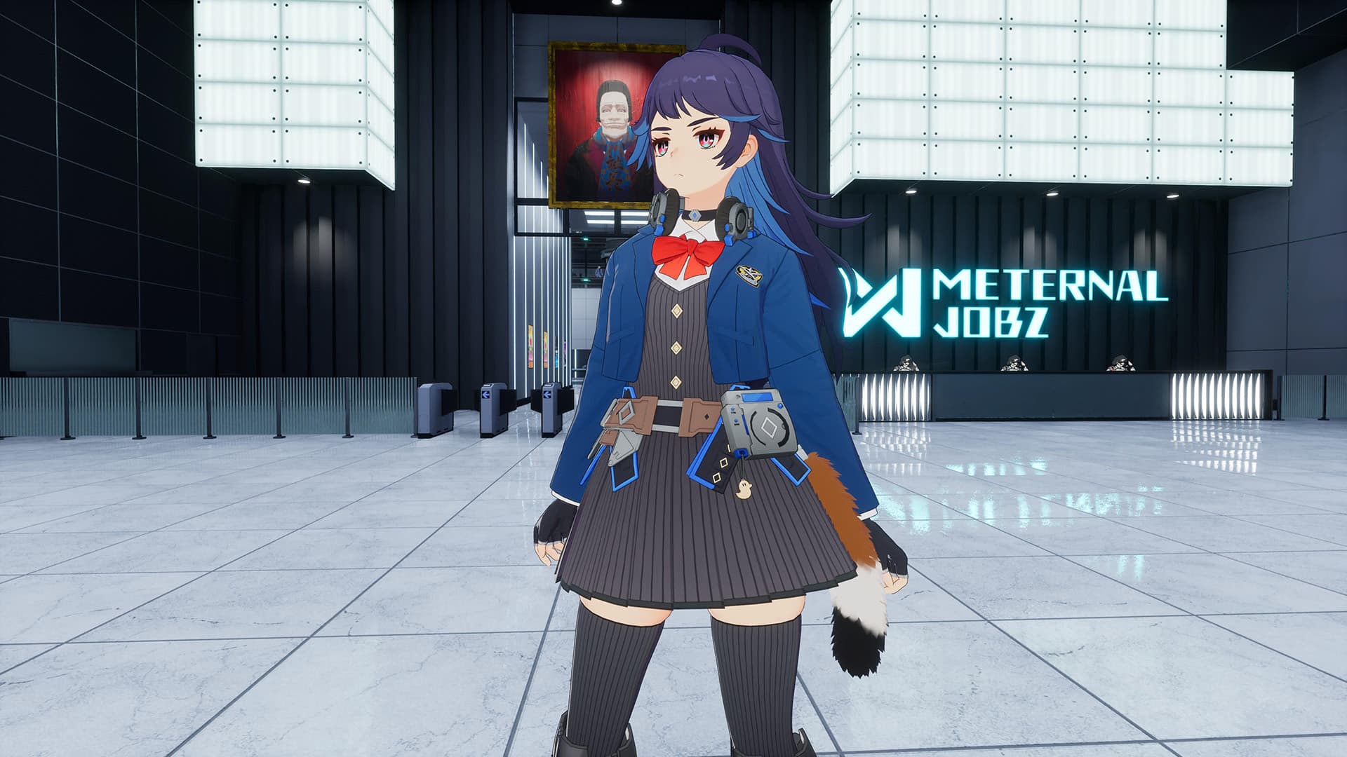 Full Metal Schoolgirl: Accessory - "Cat Tail" in 2 Color Varieties screenshot 2