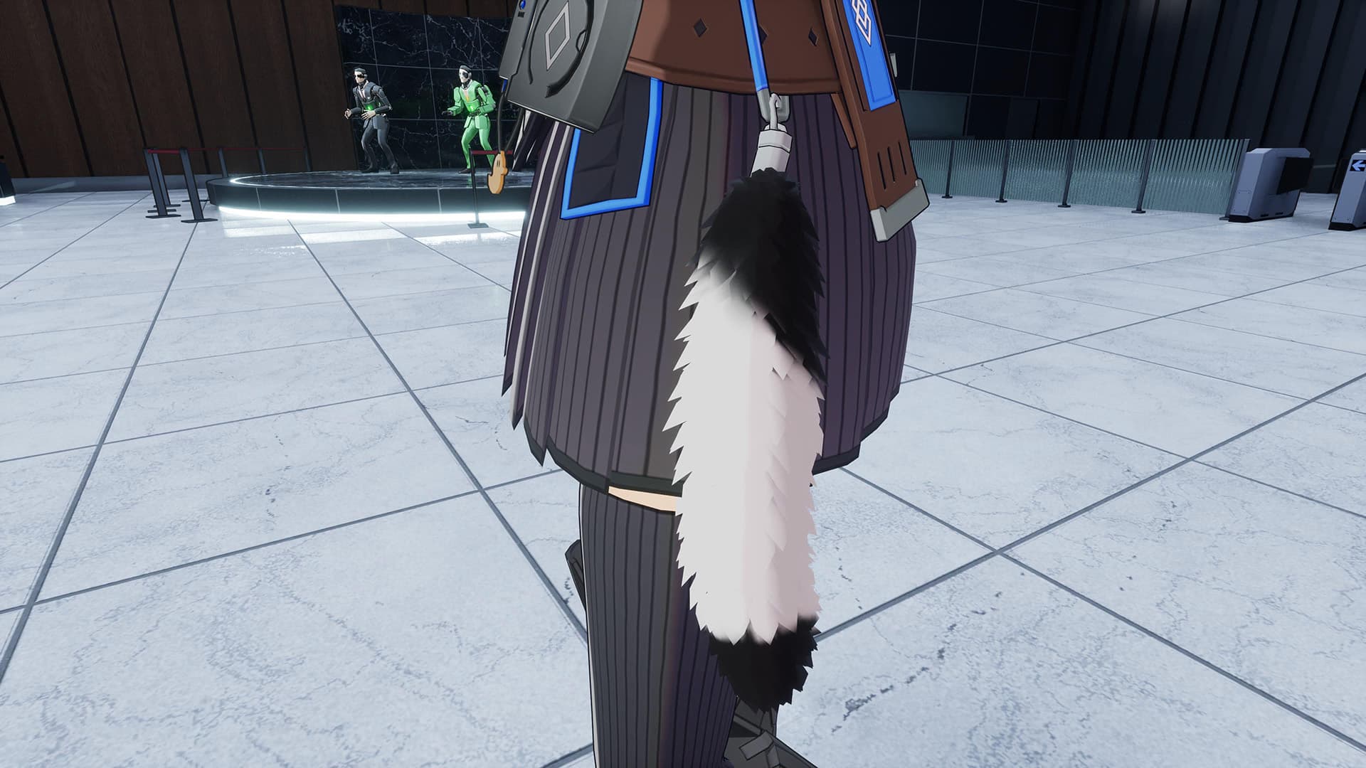 Full Metal Schoolgirl: Accessory - "Cat Tail" in 2 Color Varieties screenshot 4