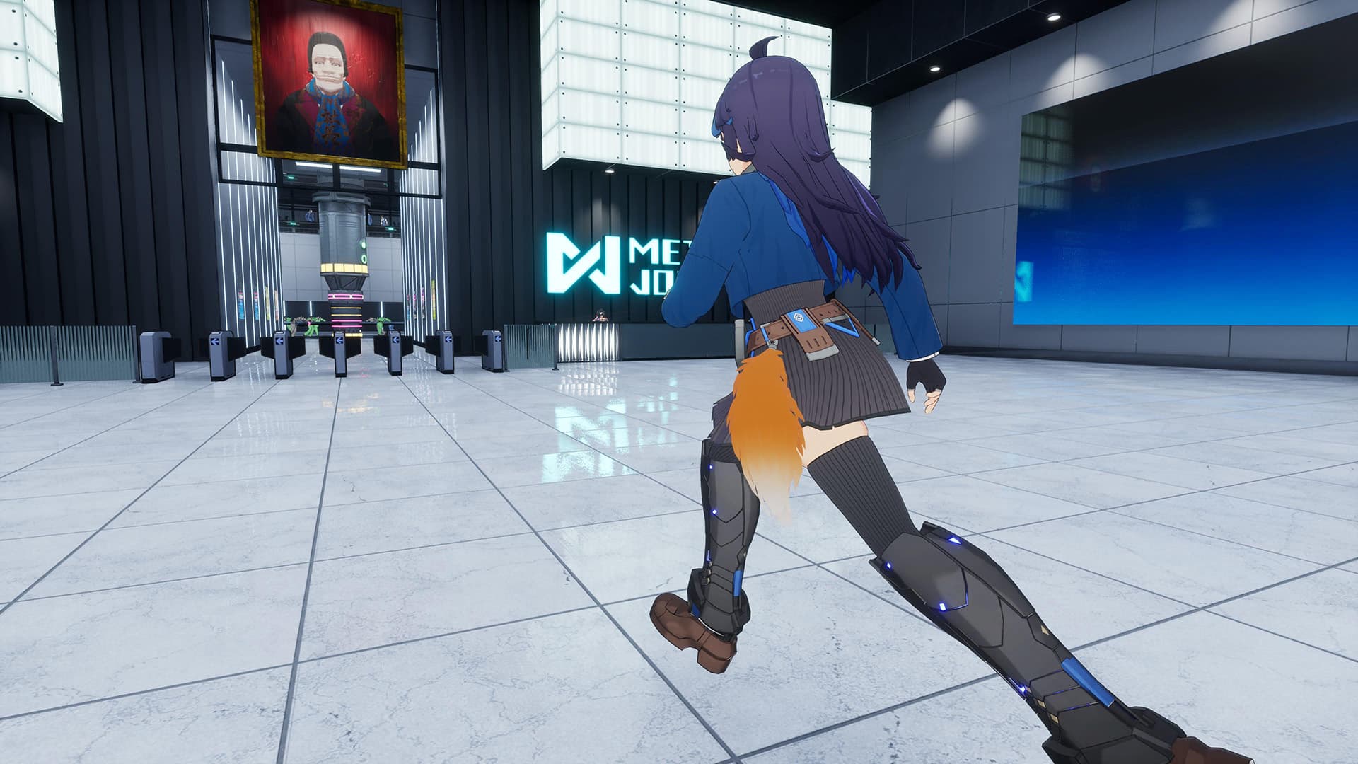 Full Metal Schoolgirl: Accessory - "Fox Tail" in 2 Color Varieties screenshot 6