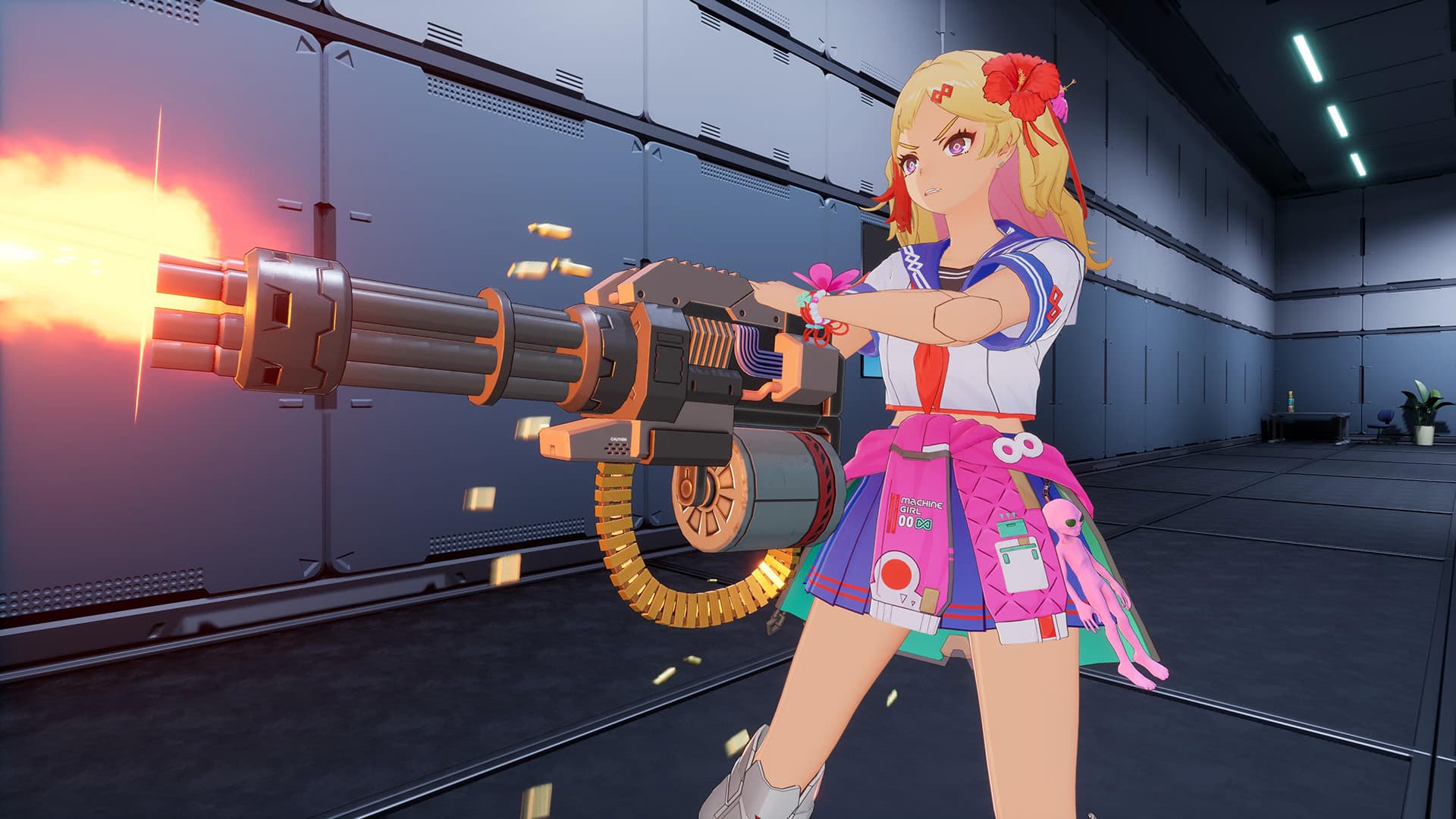 Full Metal Schoolgirl: Accessory - "Grey Alien" in 2 Color Varieties