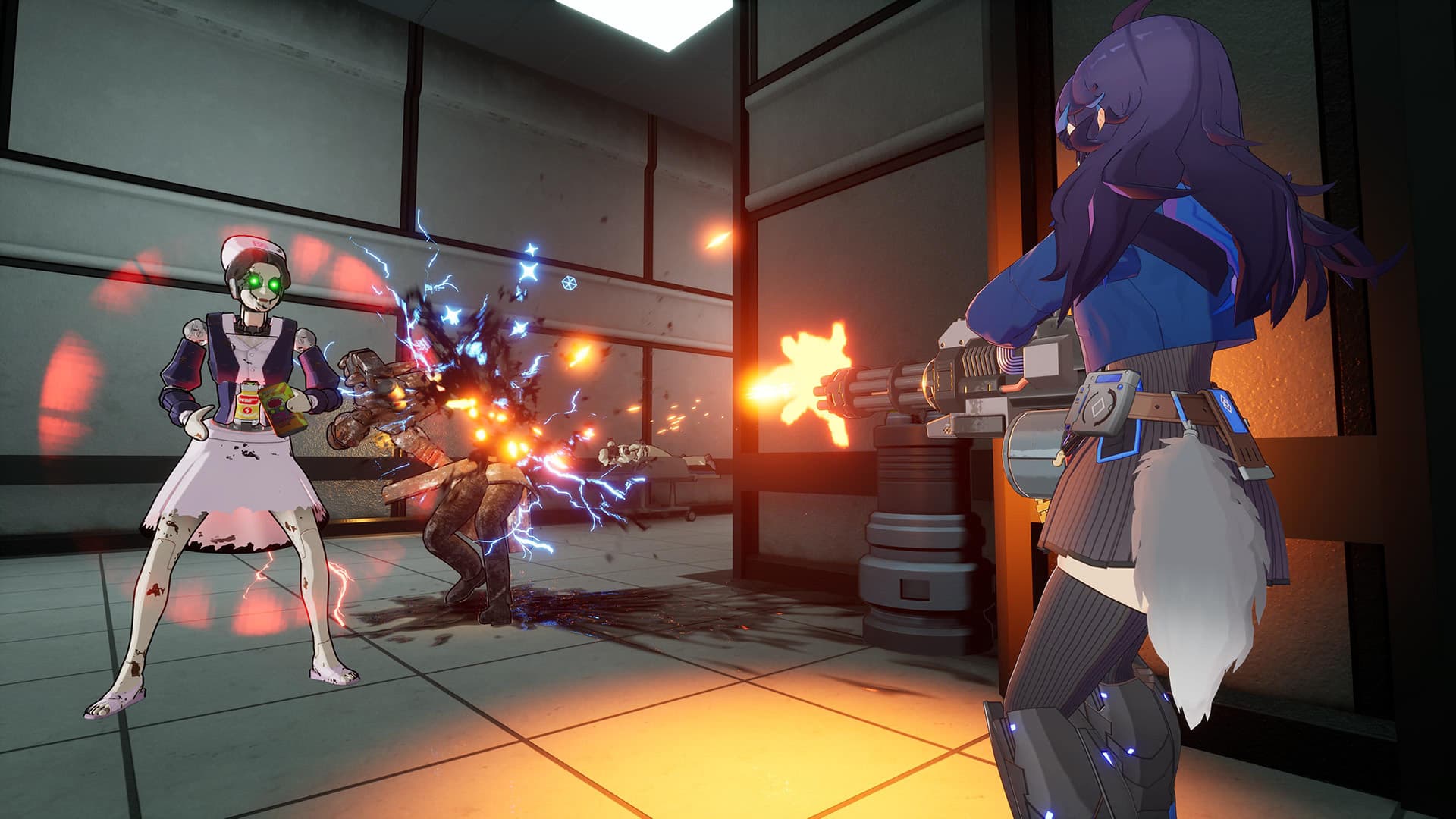 Full Metal Schoolgirl: Accessory - "Fox Tail" in 2 Color Varieties screenshot 4