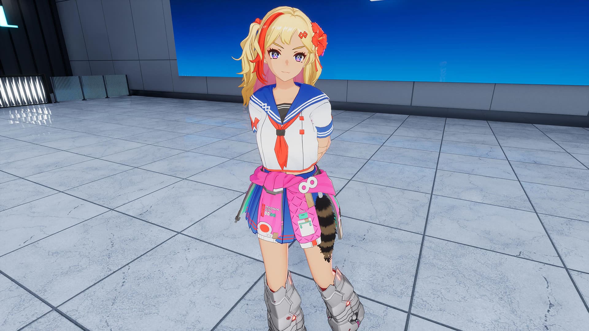 Full Metal Schoolgirl: Accessory - "Raccoon Tail" in 2 Color Varieties screenshot 2