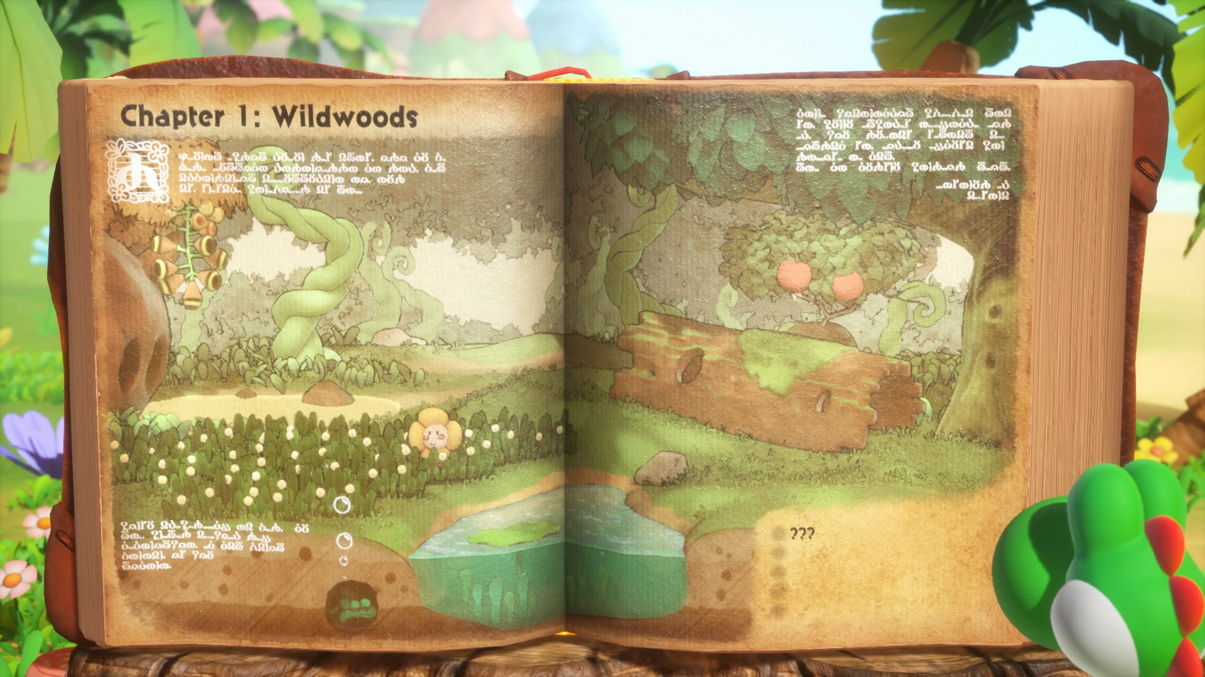 Yoshi and the Mysterious Book screenshot 2