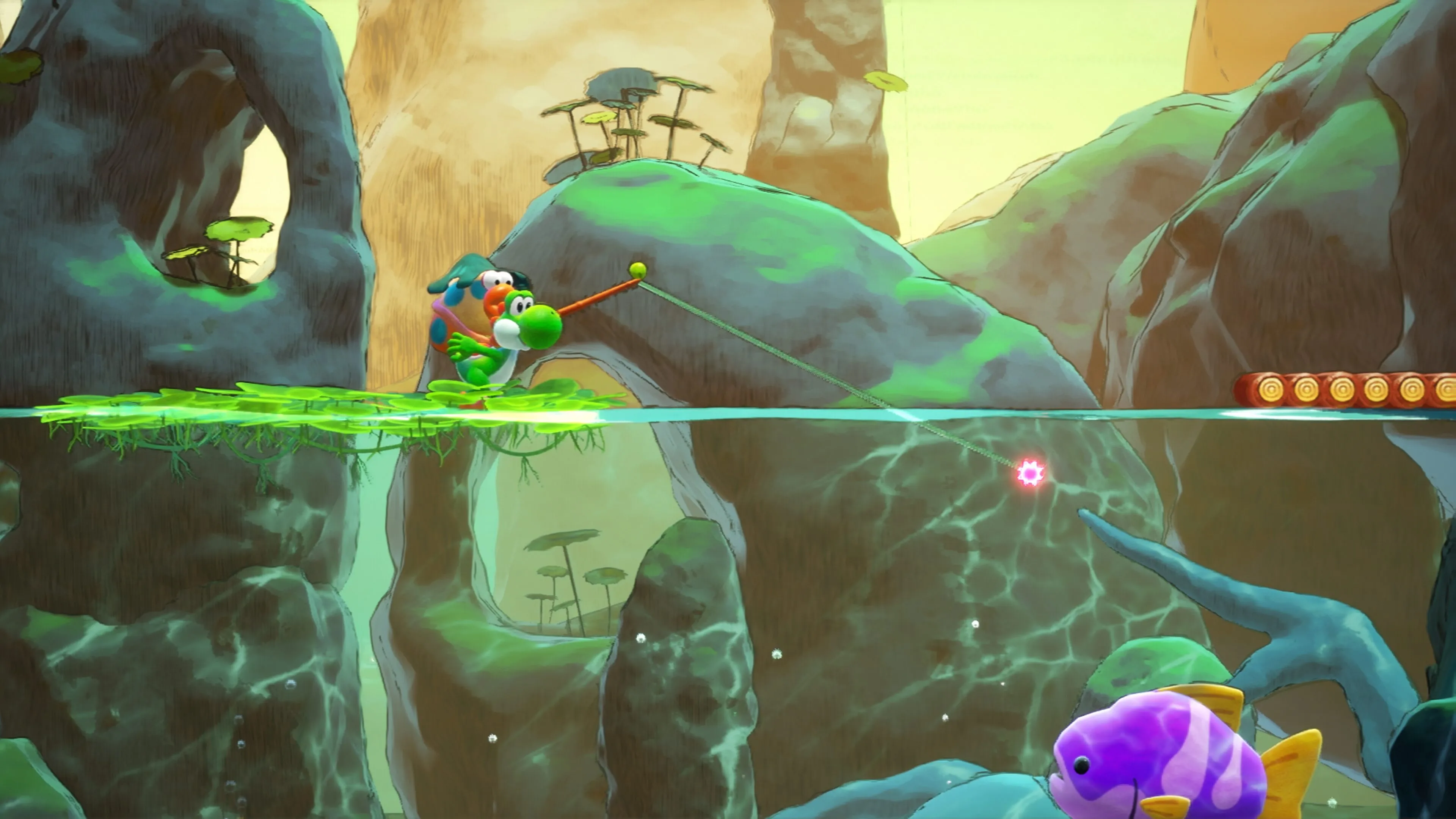 Yoshi and the Mysterious Book screenshot 1
